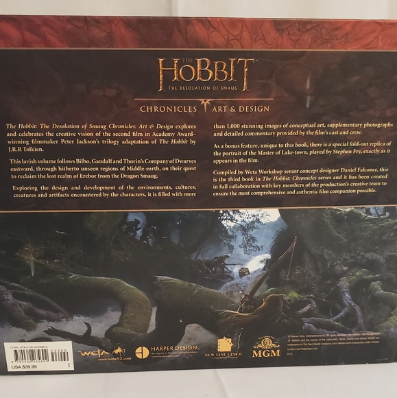 The Hobbit Desolation Of Smaug Chronicles Book - Picture 4 of 15